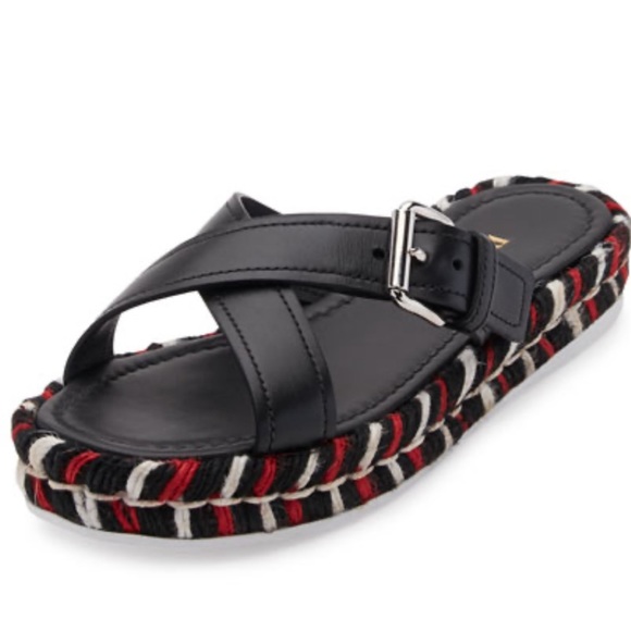 Prada Espadrille Sandals - Picture 1 of 5